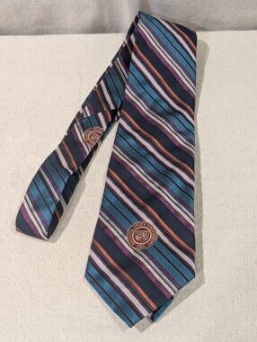 London 400 mens necktie Arizona State University logo collegiate preppy academia